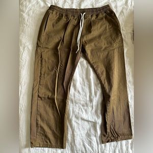 Mondaysuck Chino Cropped Trousers, Mens size XL, Brown